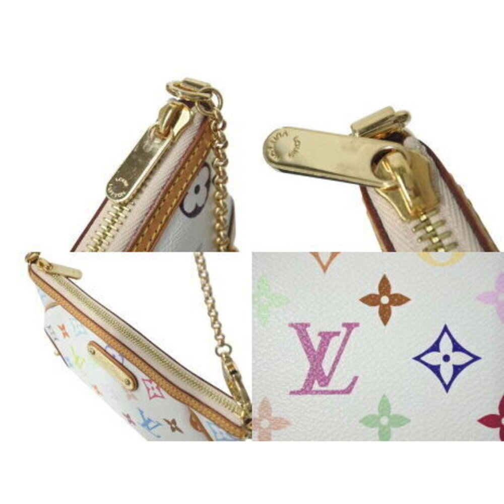 Louis Vuitton Milla Accessory Pouch Monogram Multicolore Multicolor White - Picture 7 of 8